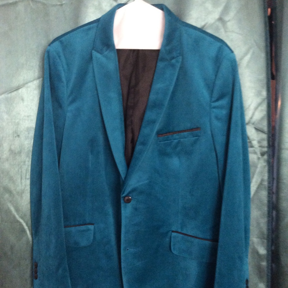 Blue Velvet Blazer